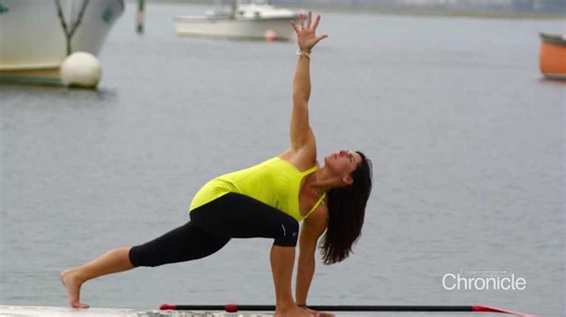 New Hampshire woman's paddleboard yoga class gains popularity