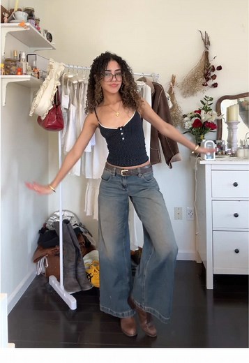 Casey Tinted Low Rise Baggy Jeans by PacSun