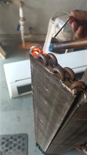 mitsubishi electric inverter air conditioner coil लीक problem coil par taka #viralshort #short