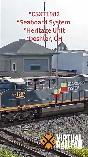CSXT1982 Seaboard System HU at Deshler, OH