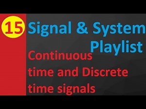 Continuous Time vs. Discrete Time Signals: Basics and Differences in Signals and Systems Video Lecture | Crash Course for GATE Instrumentation Engineering