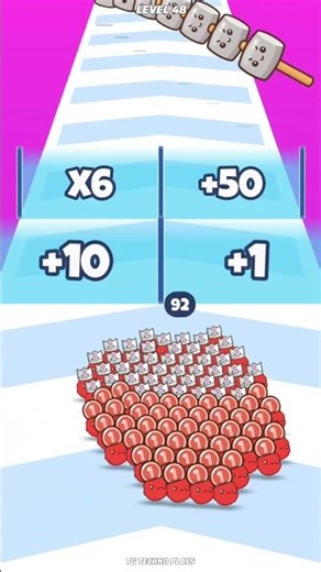 Food Run 3D Level 48 – Can You Escape All the Traps? 😱 #trending #shorts #youtubeshorts #games