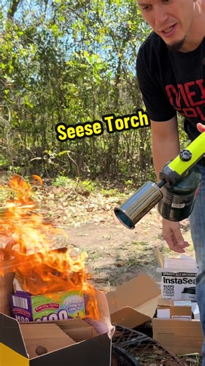 Perfect tool for spring yard work. This adjustable propane torch delivers intense heat for weeds, fire pits, charcoal, and DIY projects. #tiktokshopcreatorpicks #yardtools #propane torch #springprep #diytools