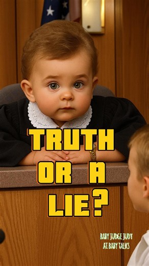 617K views · 10K reactions | AI Baby Judge Judy plays truth or a lie #ai #baby #judgejudy #tv #viral #fyp #babyjudgejudy #tv #viral #fyp #foryoupage #legaltiktok #comedy #funnyvideos #LOL #hilarious #watchtilltheend #mustwatch #fyp #fypシ #foryou #trending #viral #TikTokviral #TikTokcomedy #relationshiphumor #relationshiptalk #relatable #funnyclips #entertainment #laughoutloud #TikTokfamous #babiesoftiktok #cutebaby #babytiktok #aibaby #AiBabyTalks | AI Baby Talks | Facebook