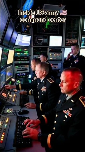 Inside US army command-center #usarmy #usmilitary #usa #army