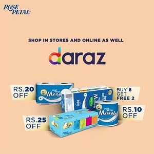 147K views · 2.5K reactions | Some exciting promo offers coming your way. Don't forget to fill up your baskets and avail the exciting discounts! Shop now: https://www.daraz.pk/rose-petal/ | Rose Petal | Facebook