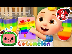 Rainbow Popsicles at the Café 🍭 | 2 Hour Compilation | CoComelon Nursery Rhymes