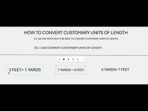 HOW TO CONVERT CUSTOMARY UNITS OF LENGTH? MATH! FUN TEACHING AND GROWING MINDS!
