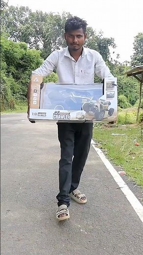 Big size Off Road Rock Crawler remote control car unboxing and testing review || Ajmol toys