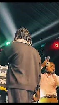 King Saha performing live at Kazibwe Kapo Concert