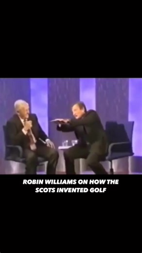 Robin Williams' Hilarious Take on Golf in Scotland