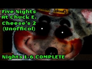 Five Nights at Chuck E. Cheese's 2 (Unofficial) | Nights 1-6 COMPLETE [FNAF Fan Games 2025]