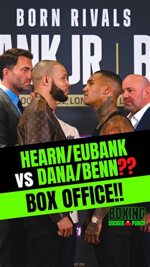 Eddie Hearn: "Me & Eubank vs Dana & Benn is BOX OFFICE‼️" BoxingNews #Boxing #ConorBenn #EddieHearn