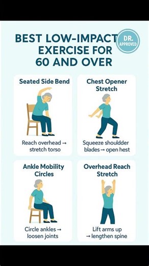 Best Low-Impact Exercises For 60 and over Part 2