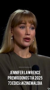14K views · 530 reactions | Jennifer Lawrence recoge el premio Donostia de la 73 edición del Festival de Cine de Sa Sebastian. | Donostia Webcam | Facebook