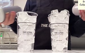 ☕NAJING咖啡馆白噪音🍮现在正是喝咖啡的好季节｜桃子冰茶 ｜菠萝气泡水｜黑芝麻拿铁｜草莓拿铁｜cafe vlog