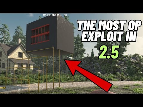 The most overpowered exploit still working in 7 days to die 2.5