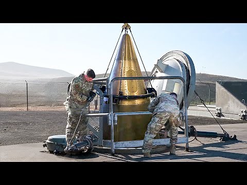 How the U.S. Reloads Super Scary Ballistic Missiles Hidden Inside Bunkers