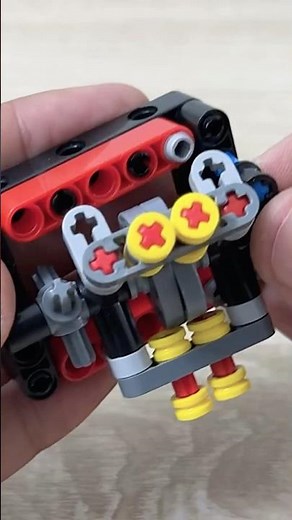 Mini LEGO Technic Engine Design #lego #technic #legotechnic #legoengine #legofan #legotechnicmoc