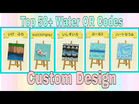 Best Water/Pool Custom Design Codes in Animal Crossing : New Horsizons