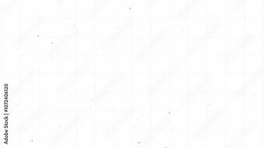 Clean, minimalist design featuring gentle moving dots in soft pastel shades, creating a soothing abstract pattern that combines simplicity with subtle dynamic elements.