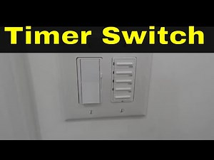 How To Use A Bathroom Fan Timer Switch-Easy Tutorial