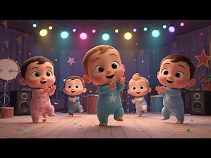 Boom Boom Baby Dance | Fun Rhythm Song for Kids | Nursery Rhymes & Songs for Children