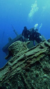Do you remember your first wreck diving? It's a very unique experience, a lot of mixed feelings, and wonders about how did she ended up underwater, and all the stories, the travels and the things she saw when she was still operative. Are you part of Wreck Team or Reef Team? #wreck #wreckdive #wreckdiving #letsgoodiving #scuba #scubadive #scubadiving #tenerife #tenerifelicidad #canarias #canaryislands | GooDiving