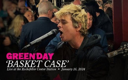 Green Day - Basket Case [Live at the Rockefeller Center Station|January 16 2024]