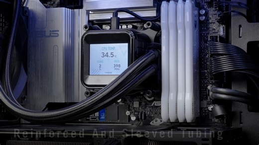 😎The Prime LC 360 ARGB LCD displays system info and brings a lot of elegant lighting to your rig. Equipped with pre-installed and daisy-chainable ARGB fans, it’s also a breeze to install. 😍​ Learn more: https://asus.click/PrimeLC360 ​⁣ | ASUS