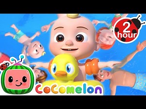 Swimming Song 🌊 | Cocomelon Nursery Rhymes | Moonbug Kids After School