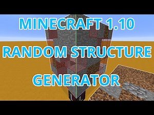 Minecraft 1.10 Randomizer+Random Structure Generator