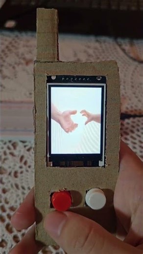 Just made Nokia phone 🥳 #shorts #youtubeshorts #diytech #esp32 #arduino #techprojects #homemade