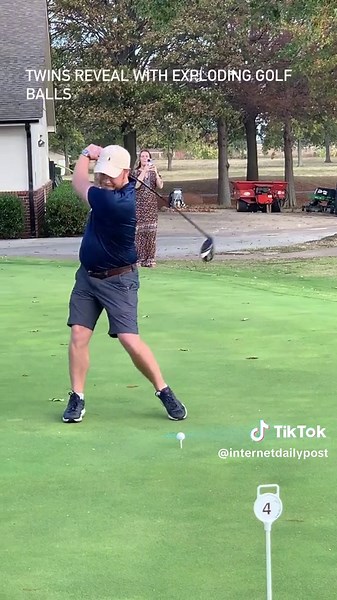 Creative Gender Reveal Ideas with Exploding Golf Balls