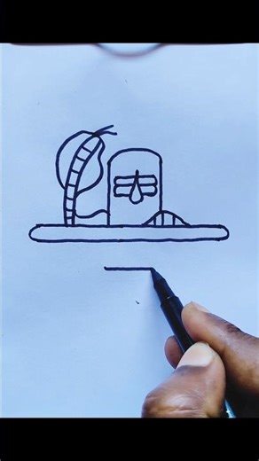 Mahadev face with snake drawing #drawing #art #viral #easy #mahadev #shiv #youtubeshorts #shorts