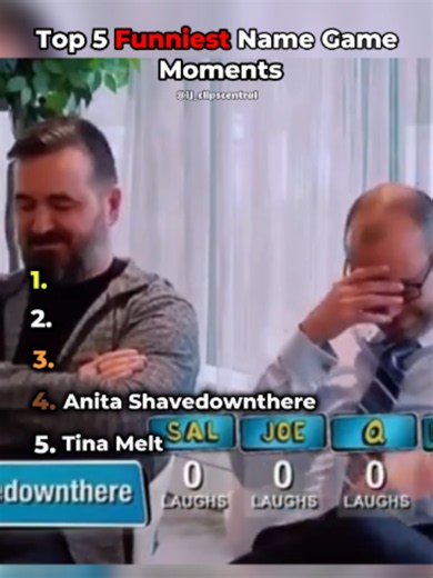 Top 5 Funniest Name Game Moments 😭#impracticaljokers #salvulcano #impracticaljokersnamegame #impracticaljokersclips #brianquinn #joegatto #jamesmurray #fyp