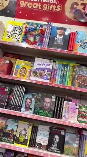 My new air fryer cookbook in The Works! 🥳