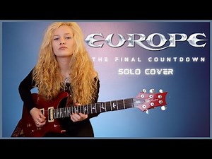 Europe | The Final Countdown - Guitar Solo Cover by Eliza Lee
