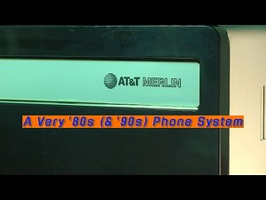 The AT&T Merlin - A 1980s Phone System in a Box