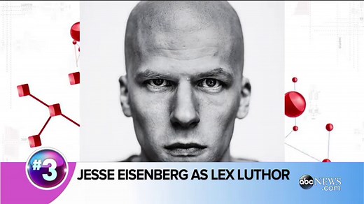 First Look at Jesse Eisenberg As Lex Luthor In 'Batman v Superman: Dawn of Justice'