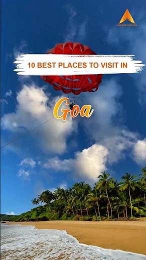 Best 10 Must-Visit Places in Goa, India 🇮🇳 | Ultimate Travel Guide in 30 Seconds!