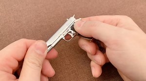 Watch 1911 Pistol Shape Keychain on Amazon Live