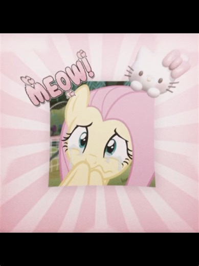 You can't stay angry at her. 🦋🦋🦋 #mlp #fluttershy #mylittlepony #mylittleponyfriendshipismagic #mlpedit