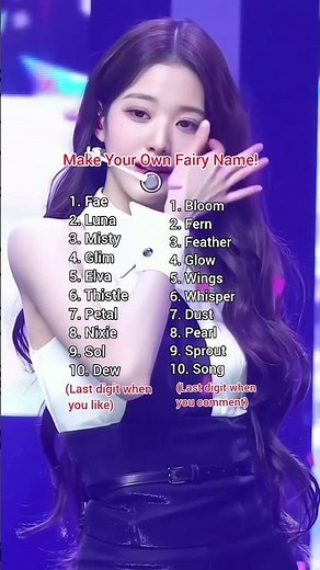 Make Your Own Fairy Name!