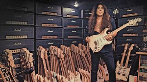 Yngwie Malmsteen: "There are two man-made objects you’re gonna see from space: the Great Wall of China and my wall of Marshalls. My road crew hates me!"