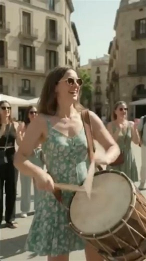 Flash Mob Dhak Drums 02