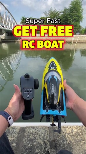  FREE REMOTE CONTROL BOAT!   Unleash excitement on the water this season! This powerful RC boat delivers speed, fun, and unforgettable moments for all ages.  ✅ Click now! | Gift Harmony | Facebook