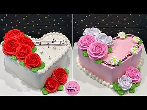 My Favorite Heart Cake Decorating Ideas | Part 389