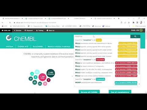 How to use ChemBL Database
