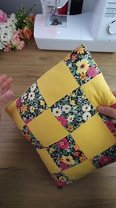 547K views · 9.4K reactions | Easy Patchwork Pillow Tutorial – Perfect for Beginners #Patchwork #SewingProject #DIYPillow #QuiltingForBeginners #HandmadeHomeDecor | Narin handicrafts | Facebook